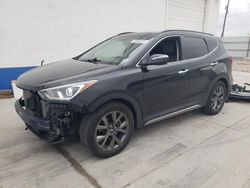 Salvage cars for sale from Copart Farr West, UT: 2017 Hyundai Santa FE Sport