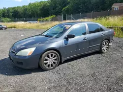 Honda salvage cars for sale: 2007 Honda Accord EX