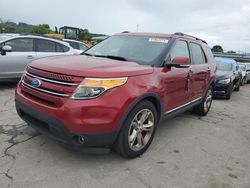 Ford Explorer Limited salvage cars for sale: 2015 Ford Explorer Limited