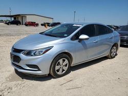 Chevrolet salvage cars for sale: 2017 Chevrolet Cruze LS