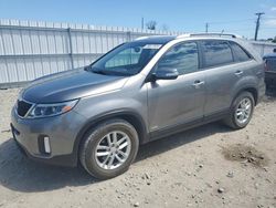 Salvage cars for sale at Appleton, WI auction: 2015 KIA Sorento LX