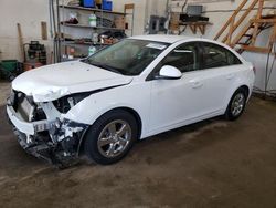 Salvage cars for sale at Ham Lake, MN auction: 2015 Chevrolet Cruze LT