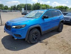 Jeep salvage cars for sale: 2022 Jeep Cherokee Latitude