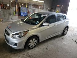 Salvage cars for sale from Copart Angola, NY: 2012 Hyundai Accent GLS