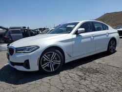 Salvage cars for sale at Colton, CA auction: 2021 BMW 530 I