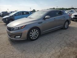 Salvage cars for sale at Indianapolis, IN auction: 2015 KIA Optima LX