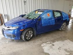 Salvage cars for sale at Franklin, WI auction: 2016 Honda Civic LX