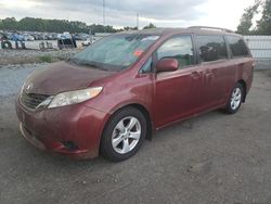 Salvage cars for sale from Copart Dunn, NC: 2011 Toyota Sienna LE