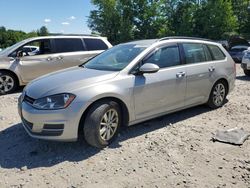 Volkswagen salvage cars for sale: 2017 Volkswagen Golf Sportwagen S