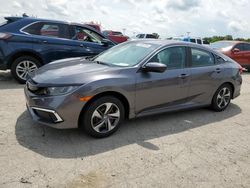 Salvage cars for sale from Copart Indianapolis, IN: 2019 Honda Civic LX
