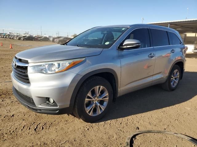 2015 Toyota Highlander XLE