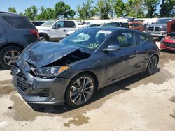 Hyundai Veloster Base salvage cars for sale: 2019 Hyundai Veloster Base