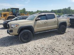 Toyota Tacoma salvage cars for sale: 2017 Toyota Tacoma Double Cab