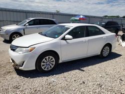 Salvage cars for sale at Kansas City, KS auction: 2014 Toyota Camry L
