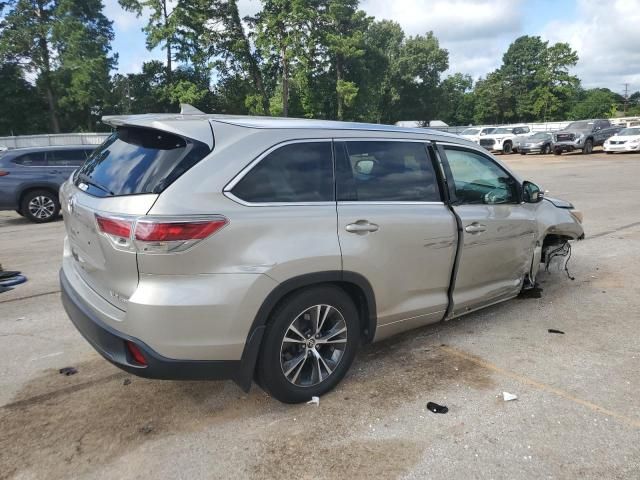 2016 Toyota Highlander XLE