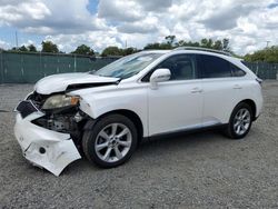 Salvage cars for sale at Riverview, FL auction: 2010 Lexus RX 350