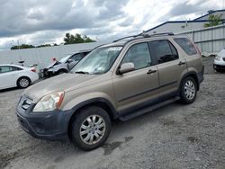 Salvage cars for sale at Albany, NY auction: 2005 Honda CR-V EX