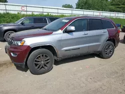 Jeep salvage cars for sale: 2018 Jeep Grand Cherokee Limited