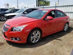 Salvage cars for sale at Chicago Heights, IL auction: 2012 Chevrolet Cruze LTZ