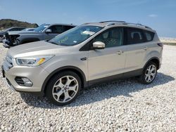 Vehiculos salvage en venta de Copart Temple, TX: 2017 Ford Escape Titanium