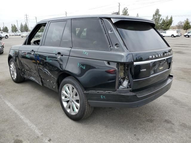 2017 Land Rover Range Rover HSE