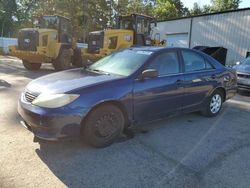 Salvage cars for sale at Ham Lake, MN auction: 2005 Toyota Camry LE