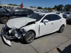 Salvage cars for sale from Copart Sacramento, CA: 2014 Lexus IS 250