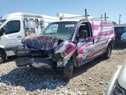 Salvage cars for sale from Copart Columbus, OH: 2015 Chevrolet Express G2500