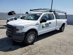 Salvage trucks for sale at Van Nuys, CA auction: 2016 Ford F150 Super Cab