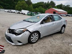 2015 Toyota Corolla L en venta en Mendon, MA