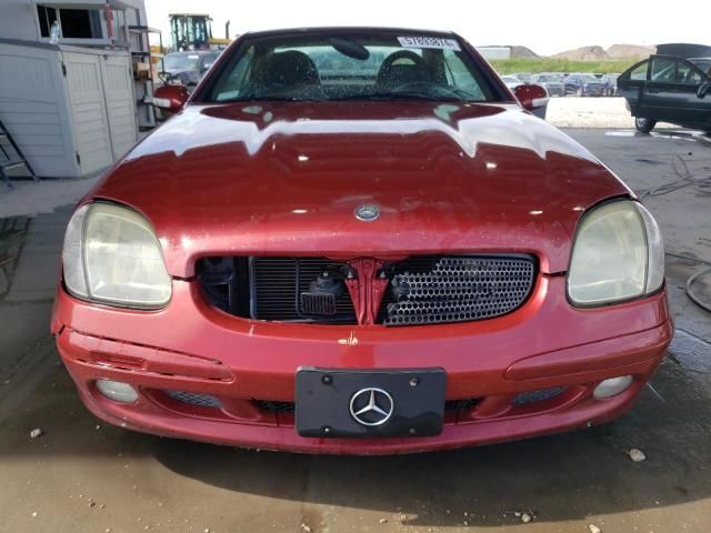 2002 Mercedes-Benz SLK 320