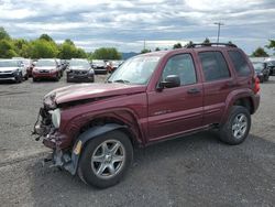 Salvage cars for sale at Eldridge, IA auction: 2003 Jeep Liberty Limited