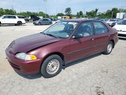 Salvage cars for sale at Earlington, KY auction: 1992 Honda Civic DX