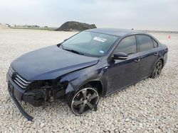 Salvage cars for sale at Temple, TX auction: 2014 Volkswagen Passat S