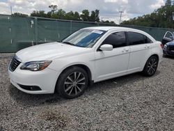 Salvage cars for sale at Riverview, FL auction: 2013 Chrysler 200 Touring