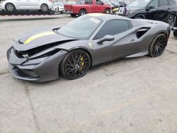 Ferrari salvage cars for sale: 2021 Ferrari F8 Spider