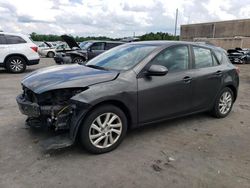 Salvage cars for sale at Fredericksburg, VA auction: 2012 Mazda 3 I