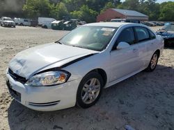 Chevrolet salvage cars for sale: 2016 Chevrolet Impala Limited LT