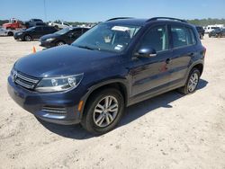 Salvage cars for sale at Houston, TX auction: 2016 Volkswagen Tiguan S