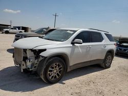 Salvage cars for sale at Andrews, TX auction: 2020 Chevrolet Traverse LT