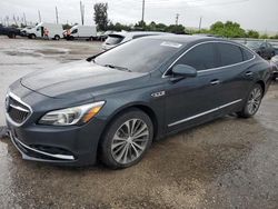 Salvage cars for sale at Miami, FL auction: 2018 Buick Lacrosse Essence
