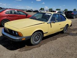 Salvage cars for sale at Rocky View County, AB auction: 1977 BMW 630