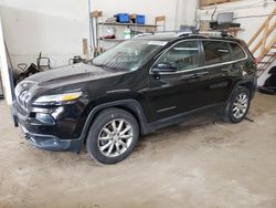 SUV salvage a la venta en subasta: 2018 Jeep Cherokee Limited