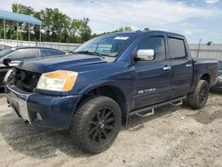 Salvage cars for sale at Spartanburg, SC auction: 2009 Nissan Titan XE