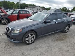 Salvage cars for sale at York Haven, PA auction: 2014 Mercedes-Benz E 350 4matic