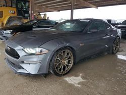 Salvage cars for sale at Houston, TX auction: 2021 Ford Mustang GT
