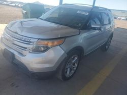 Salvage cars for sale at Phoenix, AZ auction: 2015 Ford Explorer Limited