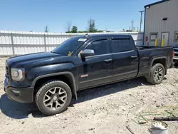 Salvage cars for sale at Appleton, WI auction: 2016 GMC Sierra K1500 SLE