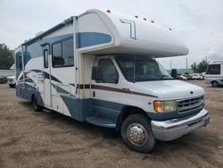 Salvage trucks for sale at Littleton, CO auction: 2002 Ford Econoline E450 Super Duty Cutaway Van