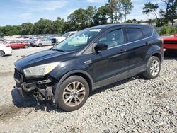 Ford Escape salvage cars for sale: 2017 Ford Escape SE